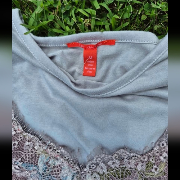 Chelsea & Violet Slip Shirt Shift Two Piece Dress - Medium - Picture 5 of 6